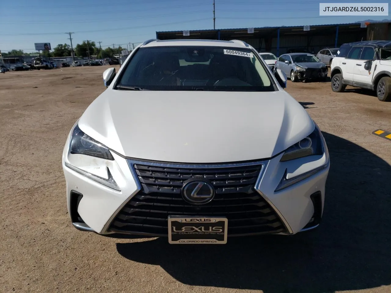 JTJGARDZ6L5002316 2020 Lexus Nx 300