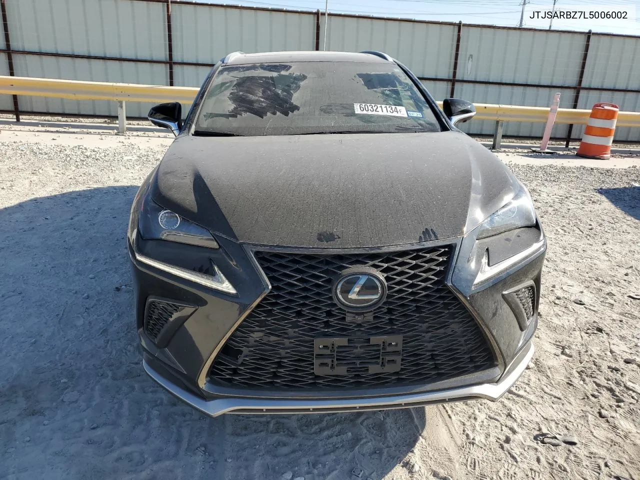 2020 Lexus Nx 300 F-Sport VIN: JTJSARBZ7L5006002 Lot: 60321134