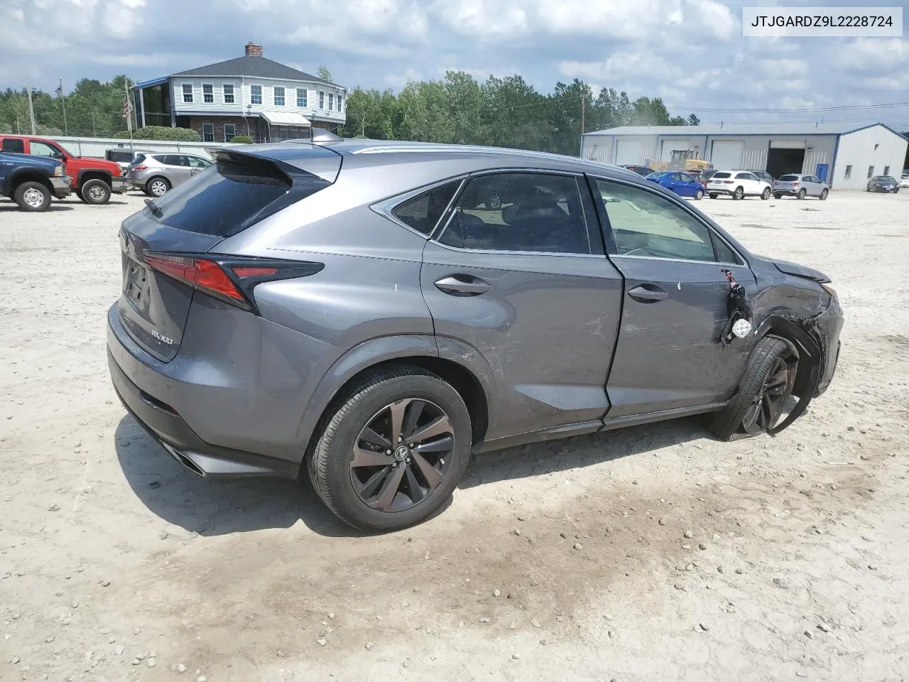 2020 Lexus Nx 300 VIN: JTJGARDZ9L2228724 Lot: 62430344