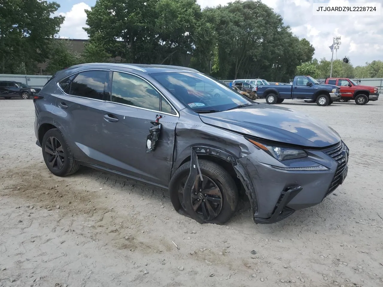 2020 Lexus Nx 300 VIN: JTJGARDZ9L2228724 Lot: 62430344