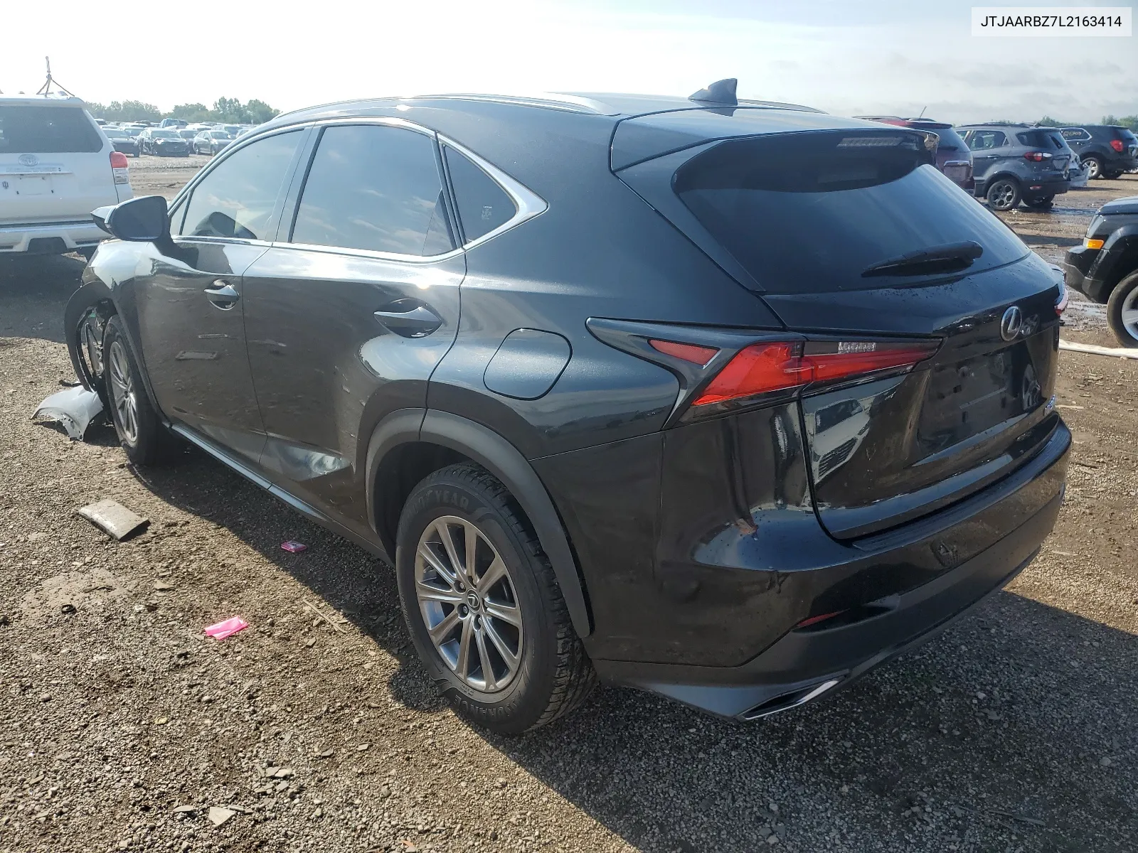 2020 Lexus Nx 300 Base VIN: JTJAARBZ7L2163414 Lot: 62480444