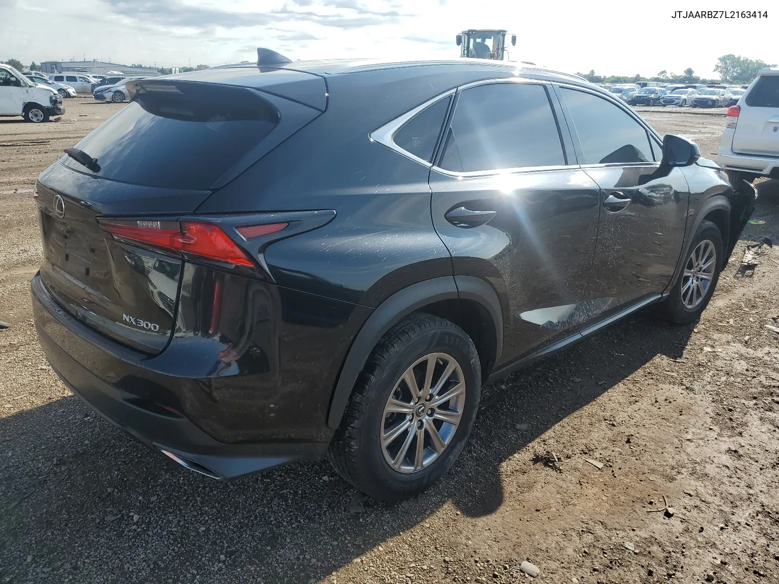 2020 Lexus Nx 300 Base VIN: JTJAARBZ7L2163414 Lot: 62480444