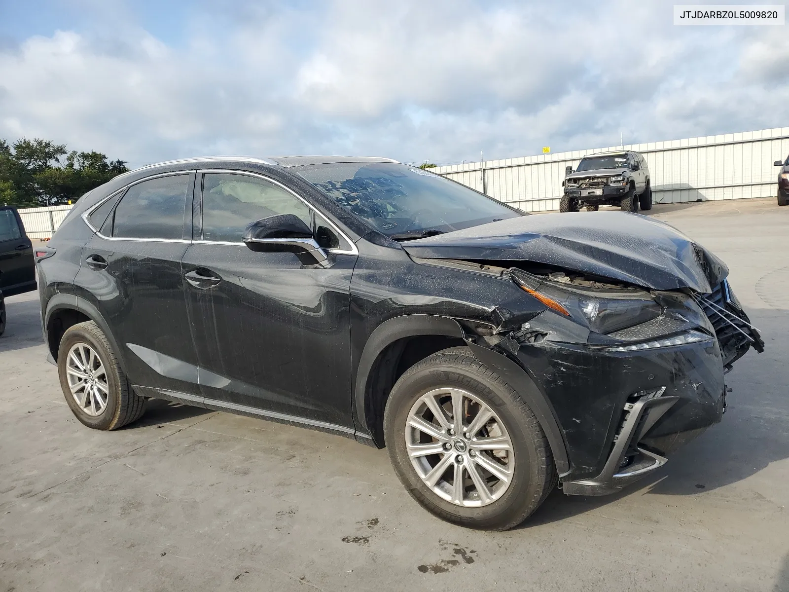 2020 Lexus Nx 300 VIN: JTJDARBZ0L5009820 Lot: 65047614