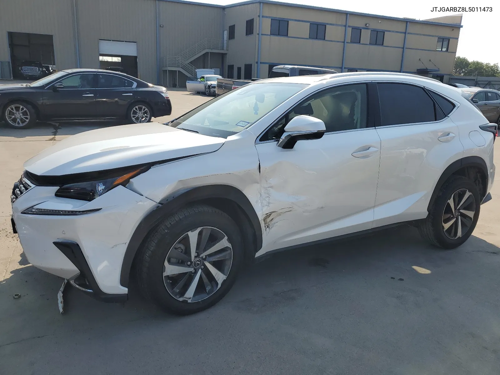 2020 Lexus Nx 300 VIN: JTJGARBZ8L5011473 Lot: 66281374