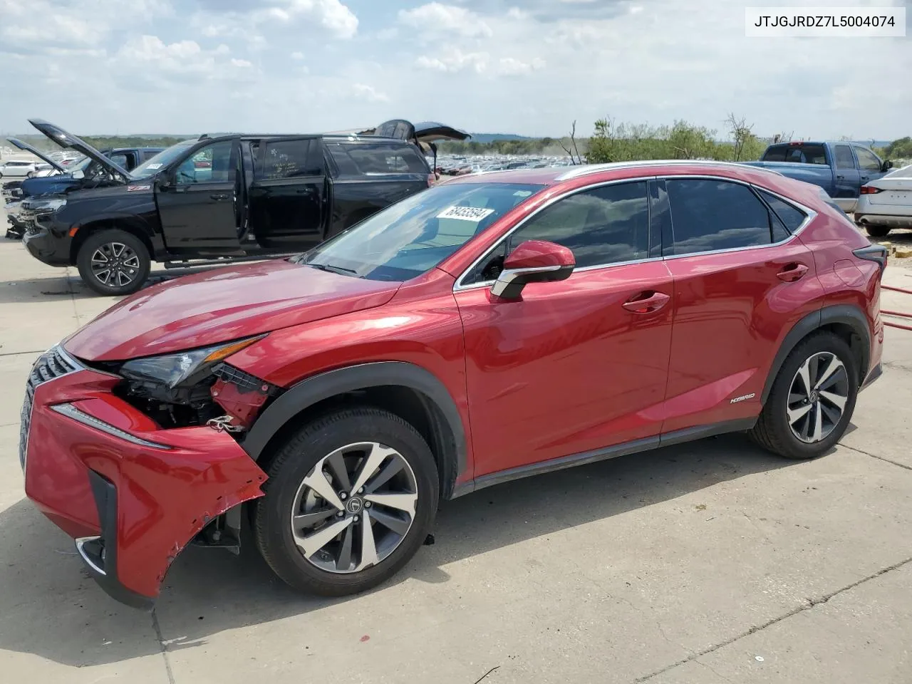 JTJGJRDZ7L5004074 2020 Lexus Nx 300H