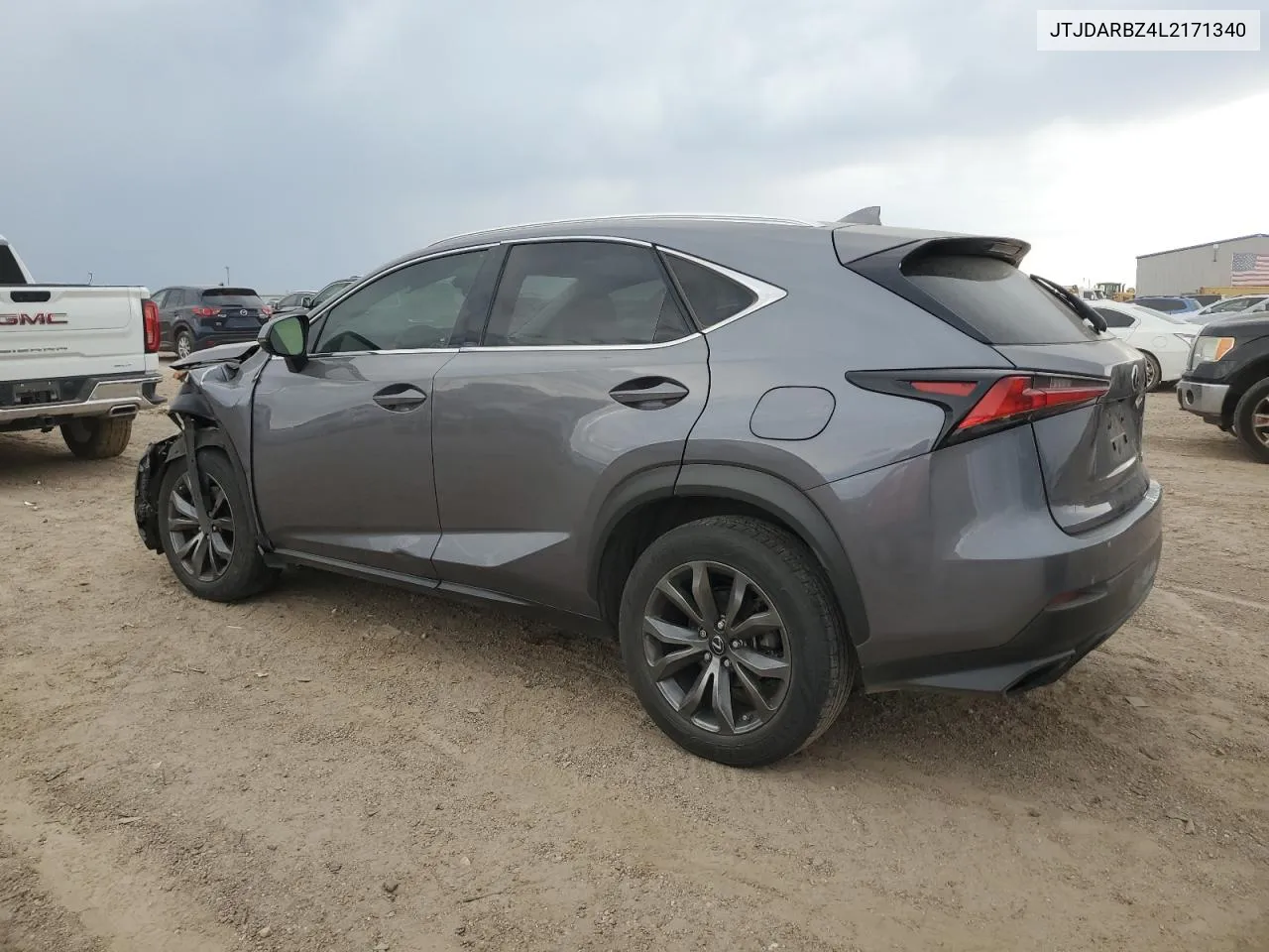 JTJDARBZ4L2171340 2020 Lexus Nx 300