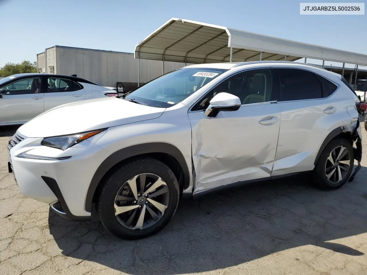 2020 Lexus Nx 300 VIN: JTJGARBZ5L5002536 Lot: 69455284