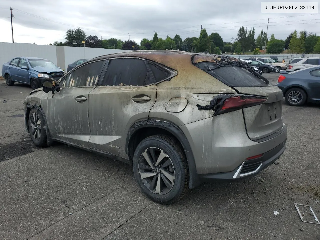 2020 Lexus Nx 300H Luxury VIN: JTJHJRDZ8L2132118 Lot: 70226054