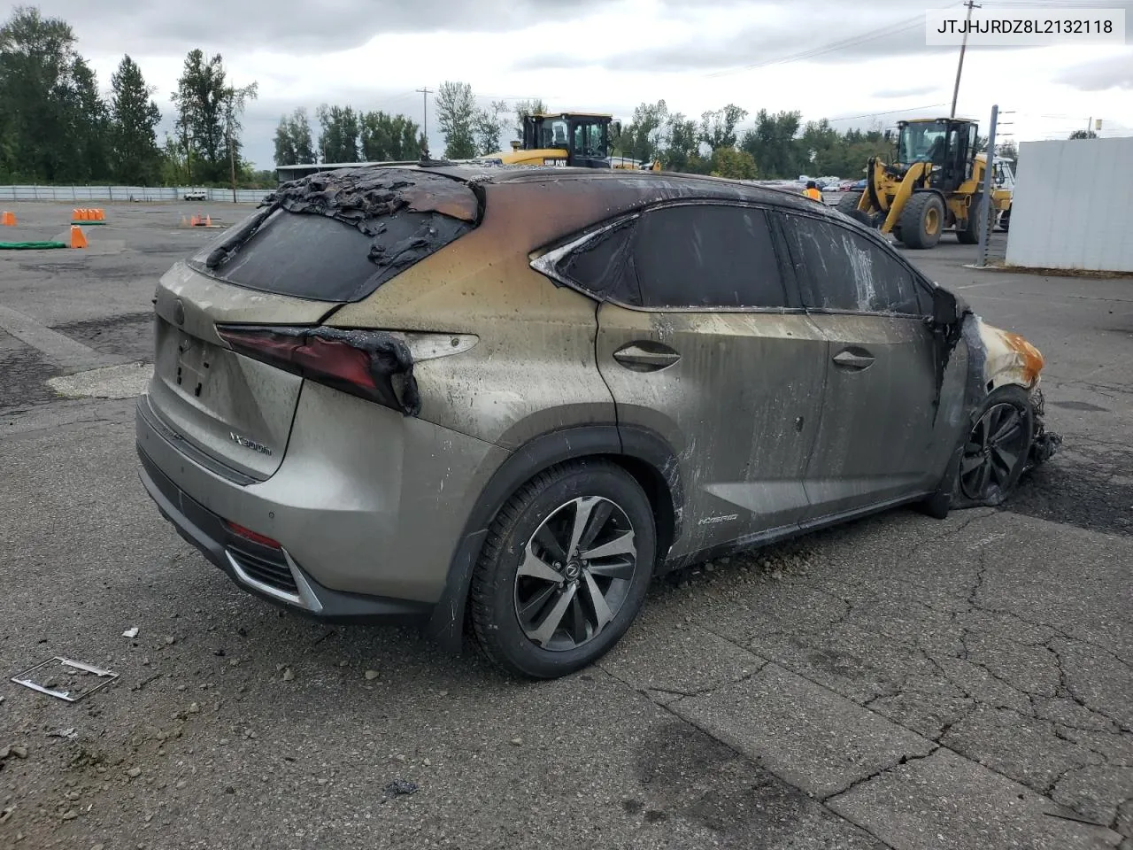 2020 Lexus Nx 300H Luxury VIN: JTJHJRDZ8L2132118 Lot: 70226054