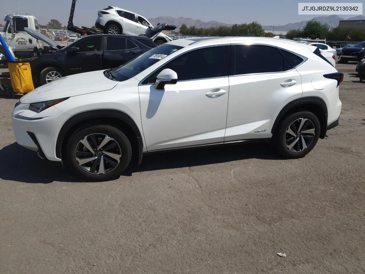 2020 Lexus Nx 300H VIN: JTJGJRDZ9L2130342 Lot: 70619814