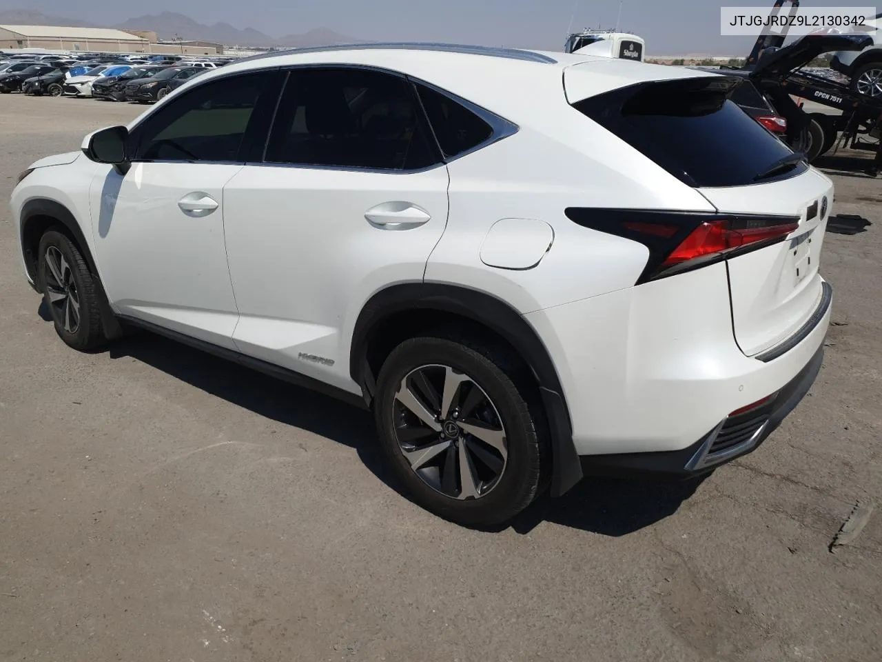 2020 Lexus Nx 300H VIN: JTJGJRDZ9L2130342 Lot: 70619814