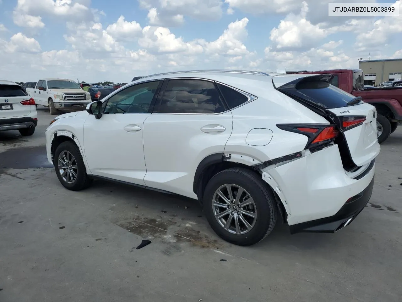 2020 Lexus Nx 300 VIN: JTJDARBZ0L5003399 Lot: 70681814