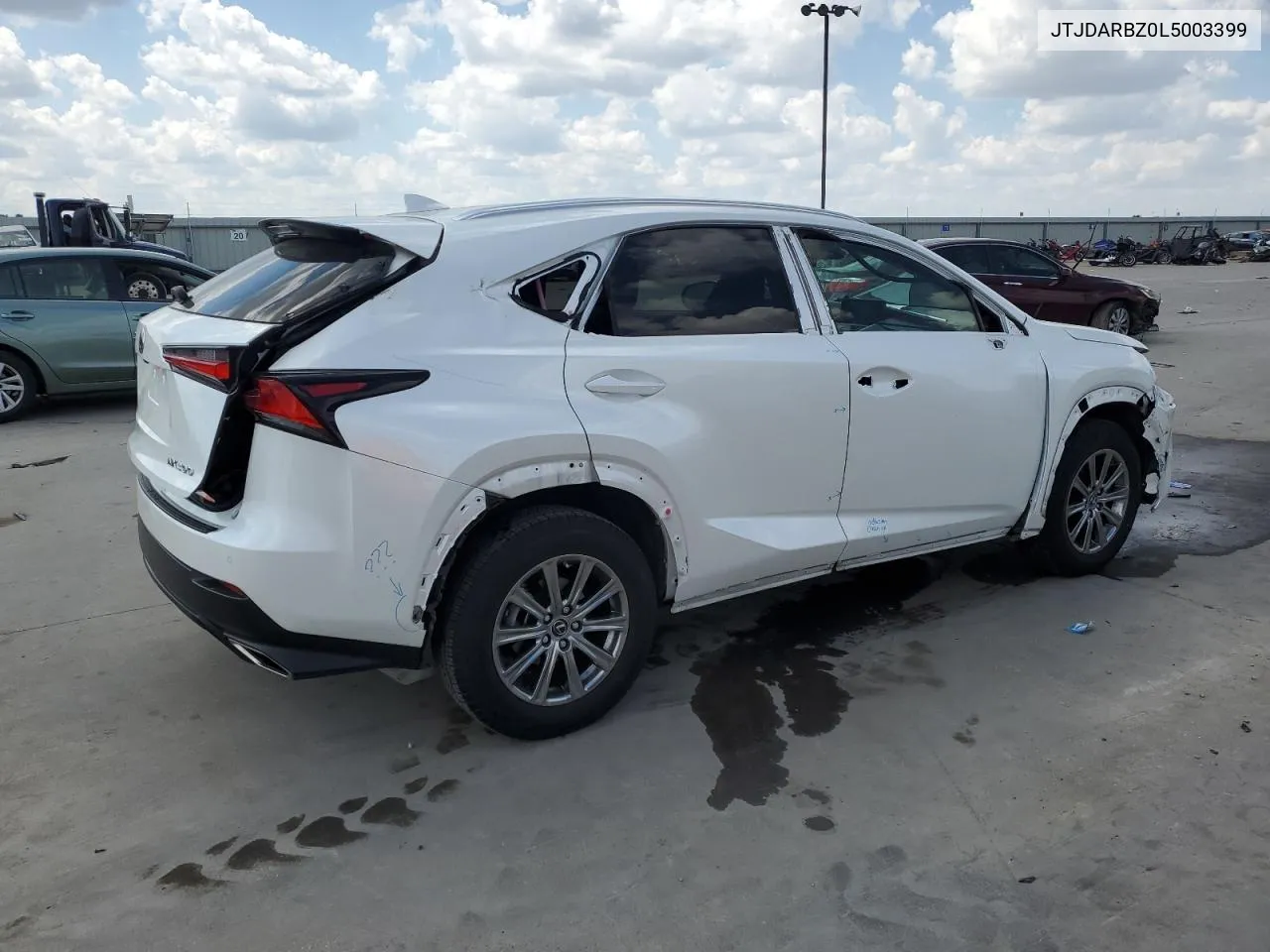 JTJDARBZ0L5003399 2020 Lexus Nx 300