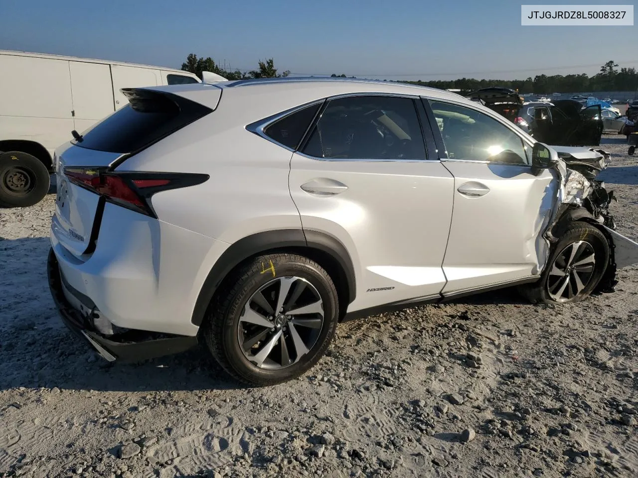 2020 Lexus Nx 300H VIN: JTJGJRDZ8L5008327 Lot: 70752214