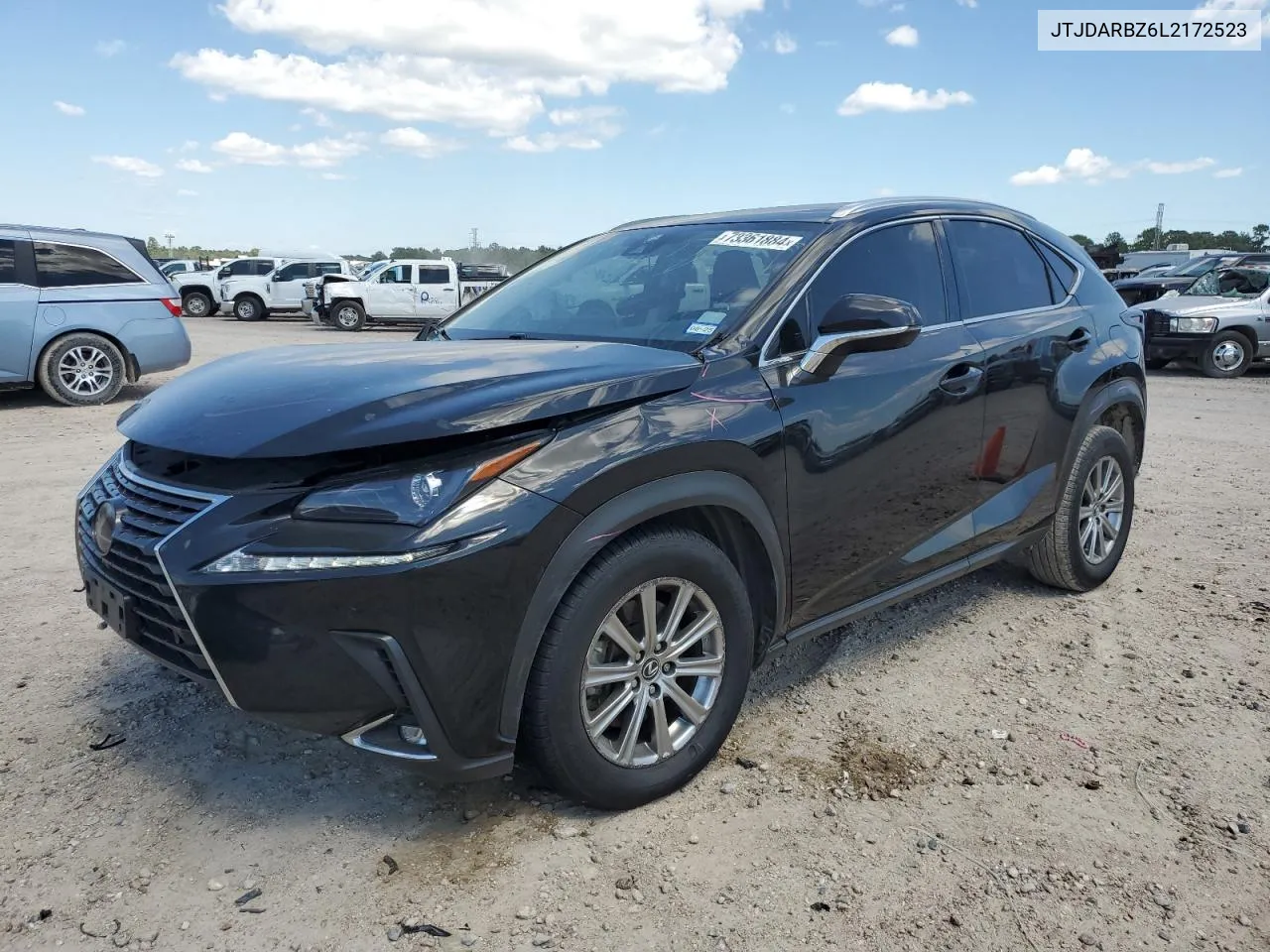 2020 Lexus Nx 300 VIN: JTJDARBZ6L2172523 Lot: 73361884