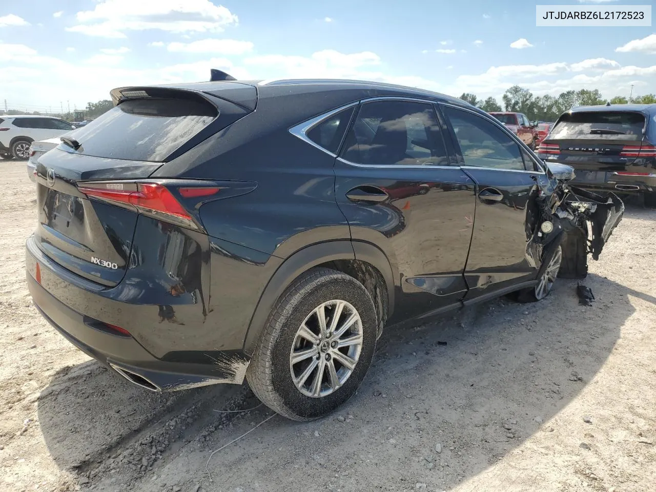 2020 Lexus Nx 300 VIN: JTJDARBZ6L2172523 Lot: 73361884