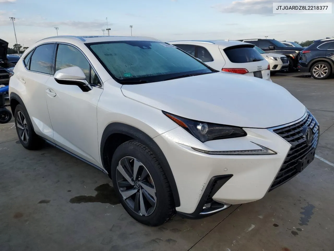 2020 Lexus Nx 300 VIN: JTJGARDZ8L2218377 Lot: 73680804