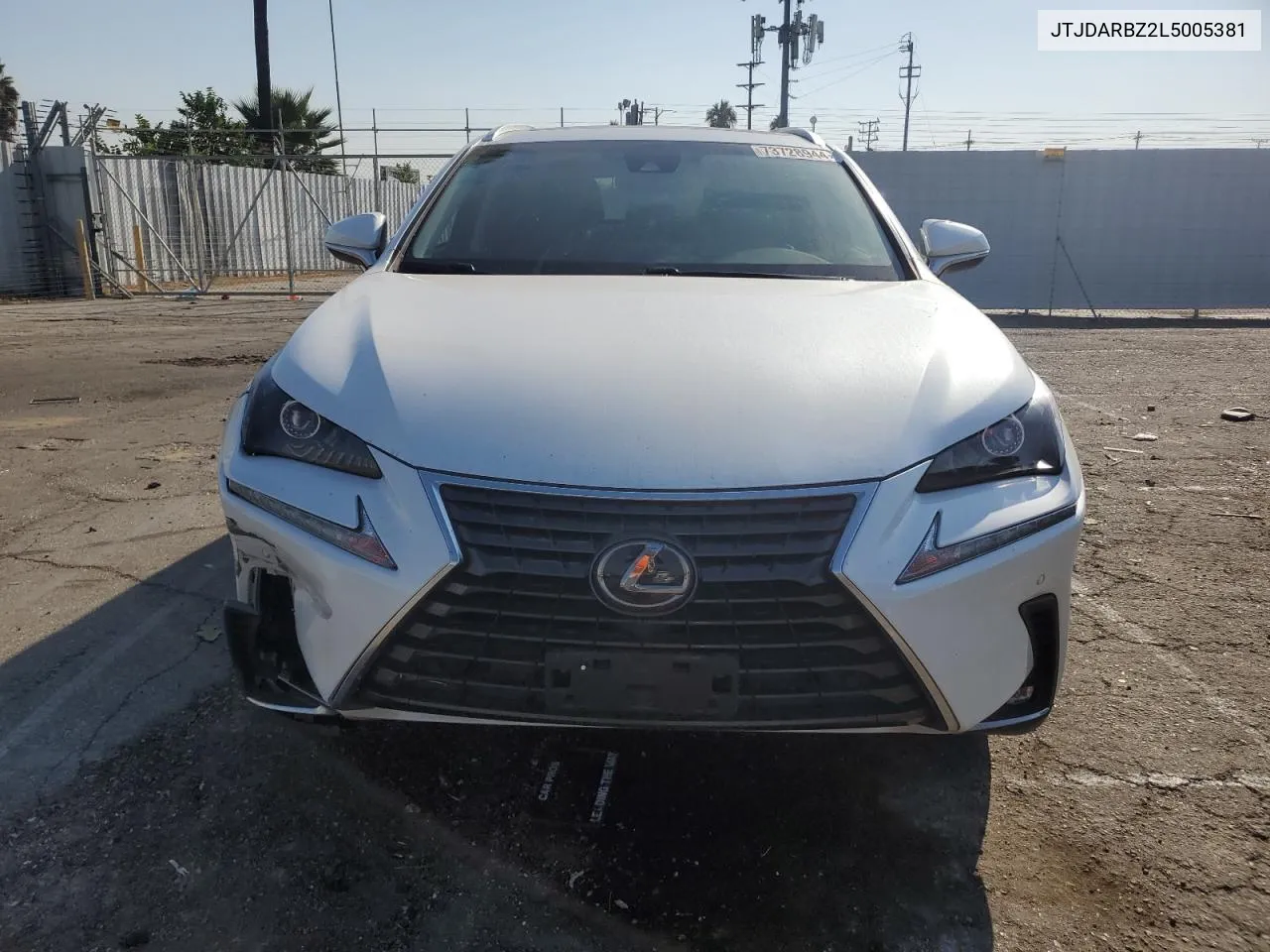 JTJDARBZ2L5005381 2020 Lexus Nx 300