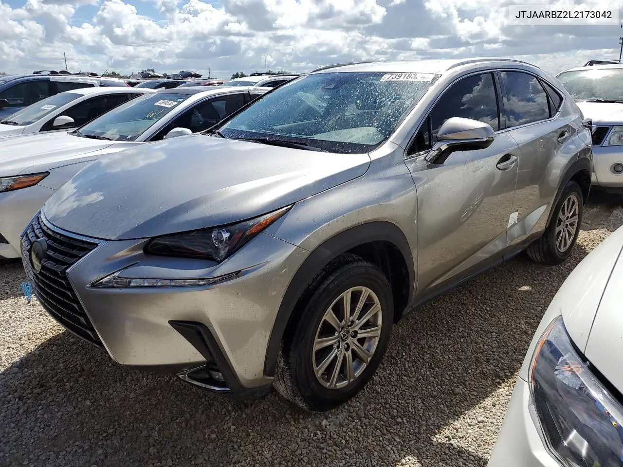 2020 Lexus Nx 300 Base VIN: JTJAARBZ2L2173042 Lot: 73918334