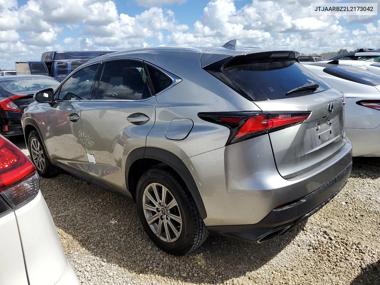 2020 Lexus Nx 300 Base VIN: JTJAARBZ2L2173042 Lot: 73918334