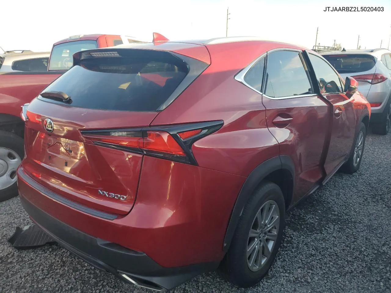 2020 Lexus Nx 300 Base VIN: JTJAARBZ2L5020403 Lot: 74107064