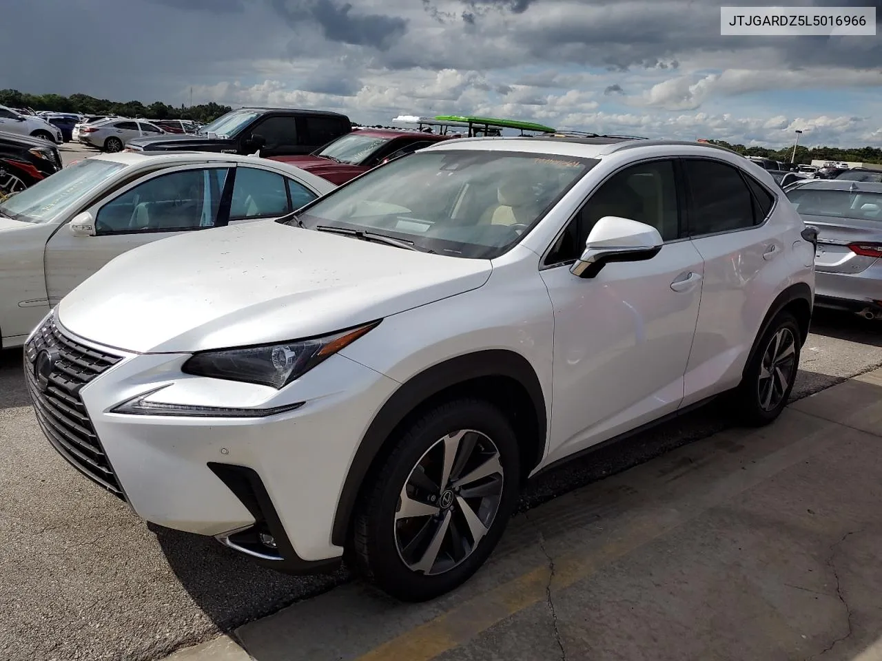 2020 Lexus Nx 300 VIN: JTJGARDZ5L5016966 Lot: 74141664