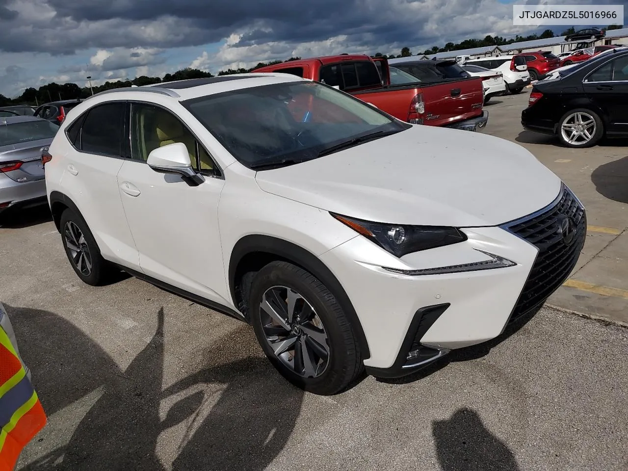 2020 Lexus Nx 300 VIN: JTJGARDZ5L5016966 Lot: 74141664