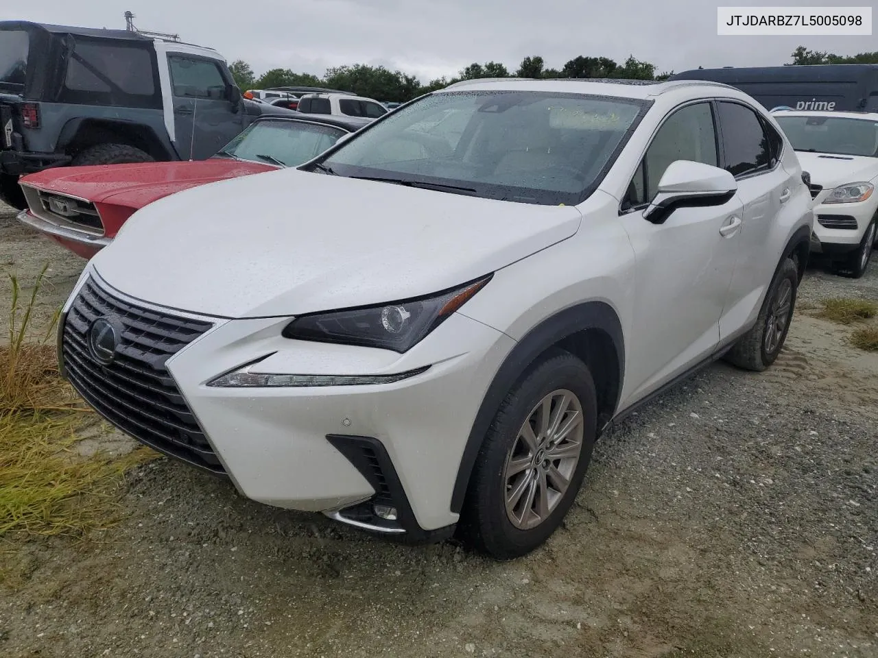 2020 Lexus Nx 300 VIN: JTJDARBZ7L5005098 Lot: 74901314