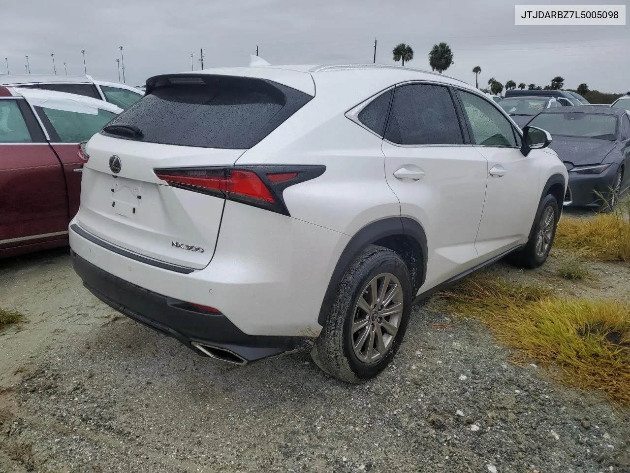 2020 Lexus Nx 300 VIN: JTJDARBZ7L5005098 Lot: 74901314