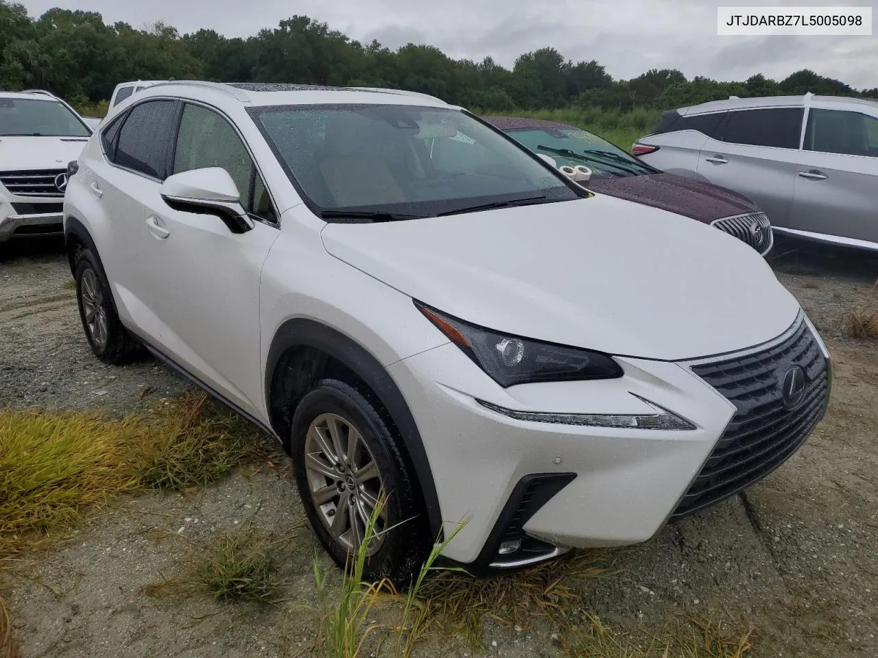 2020 Lexus Nx 300 VIN: JTJDARBZ7L5005098 Lot: 74901314