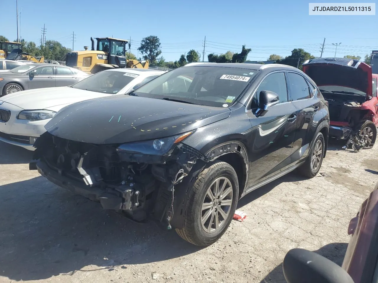 2020 Lexus Nx 300 VIN: JTJDARDZ1L5011315 Lot: 74954074