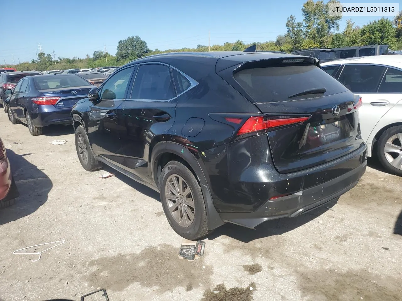 2020 Lexus Nx 300 VIN: JTJDARDZ1L5011315 Lot: 74954074