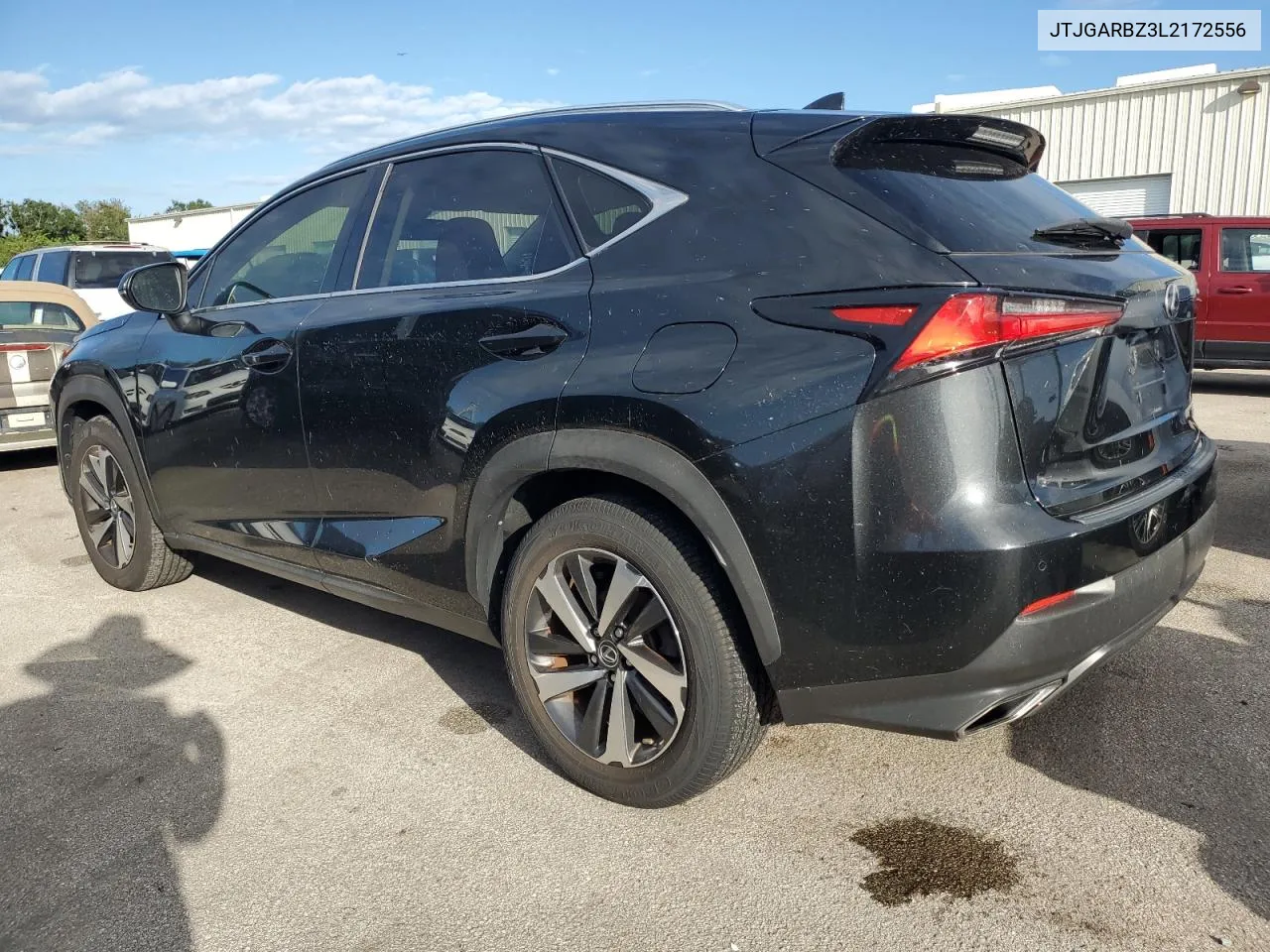 2020 Lexus Nx 300 VIN: JTJGARBZ3L2172556 Lot: 75076954