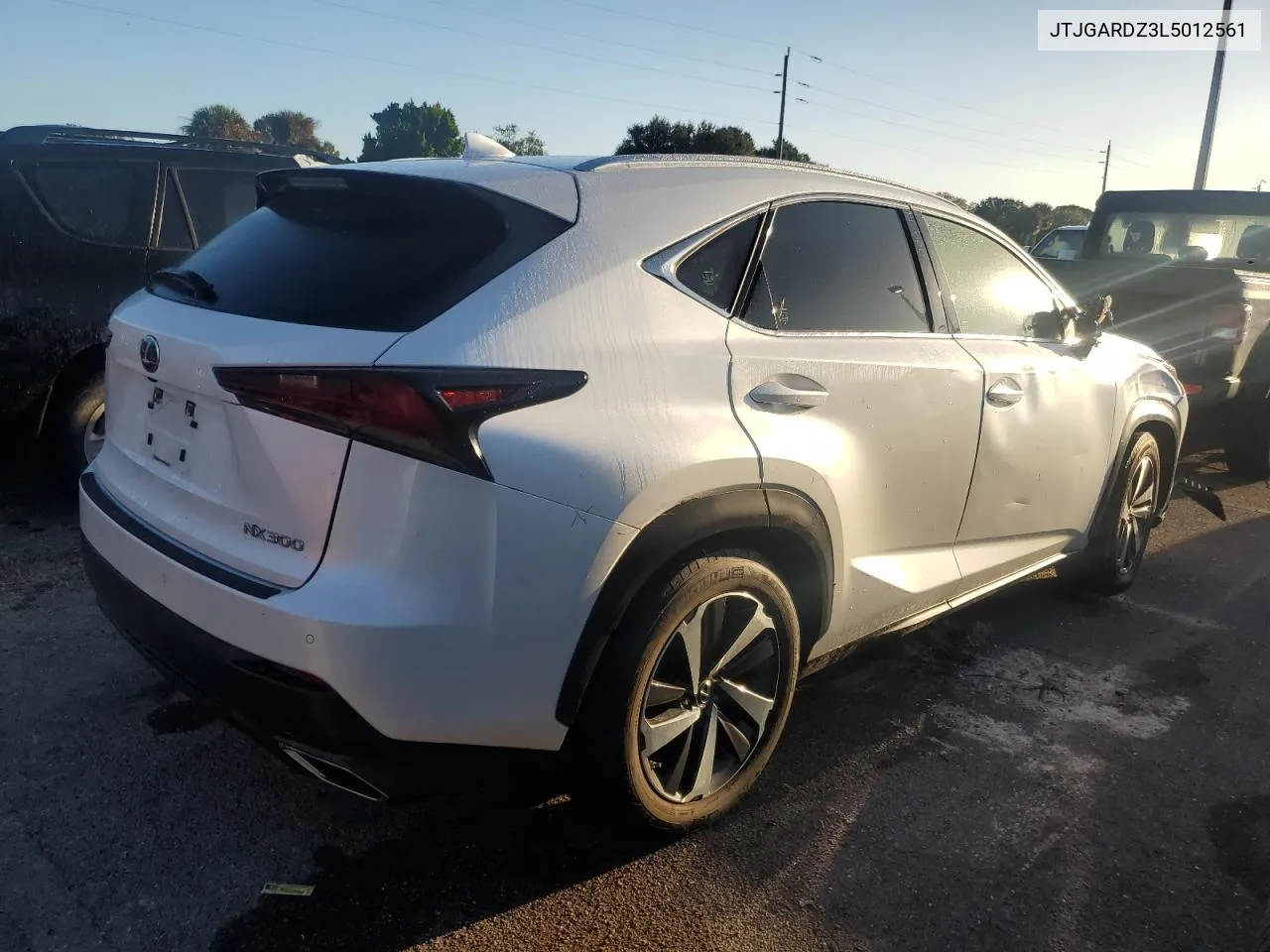 2020 Lexus Nx 300 VIN: JTJGARDZ3L5012561 Lot: 75129334