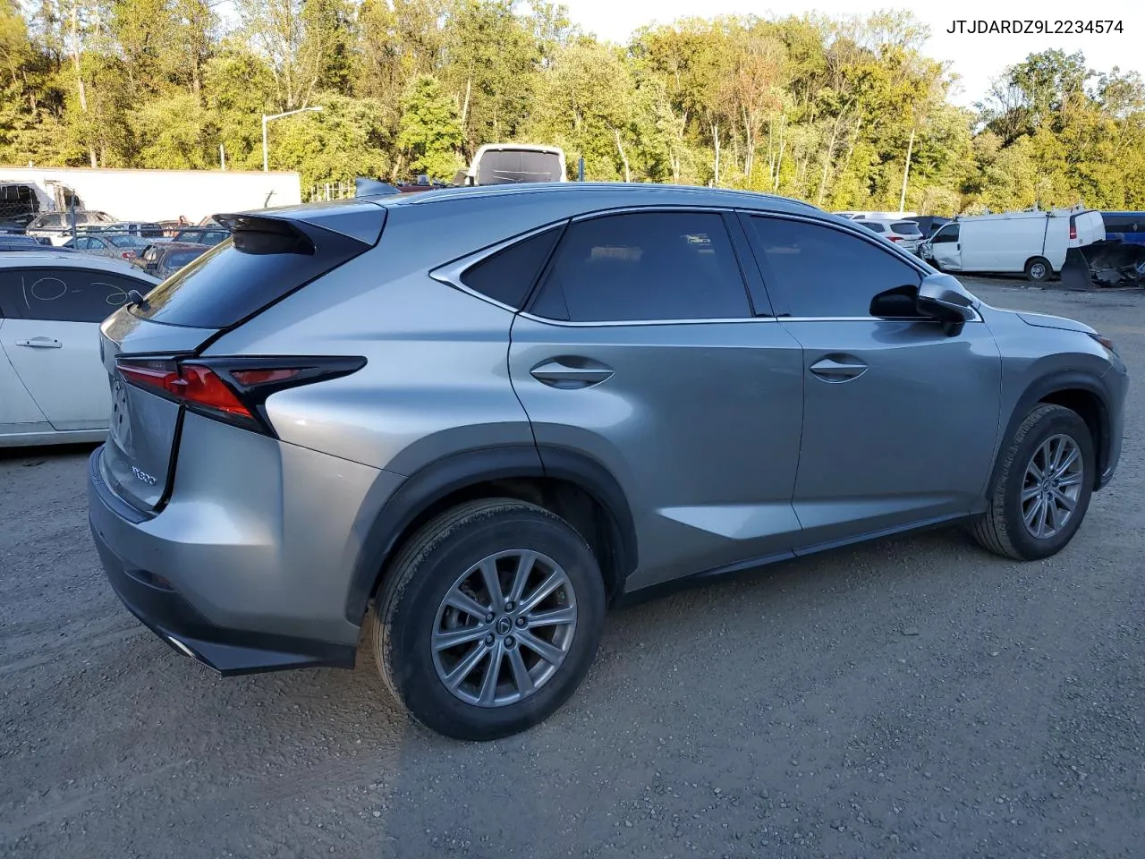 2020 Lexus Nx 300 VIN: JTJDARDZ9L2234574 Lot: 75156084