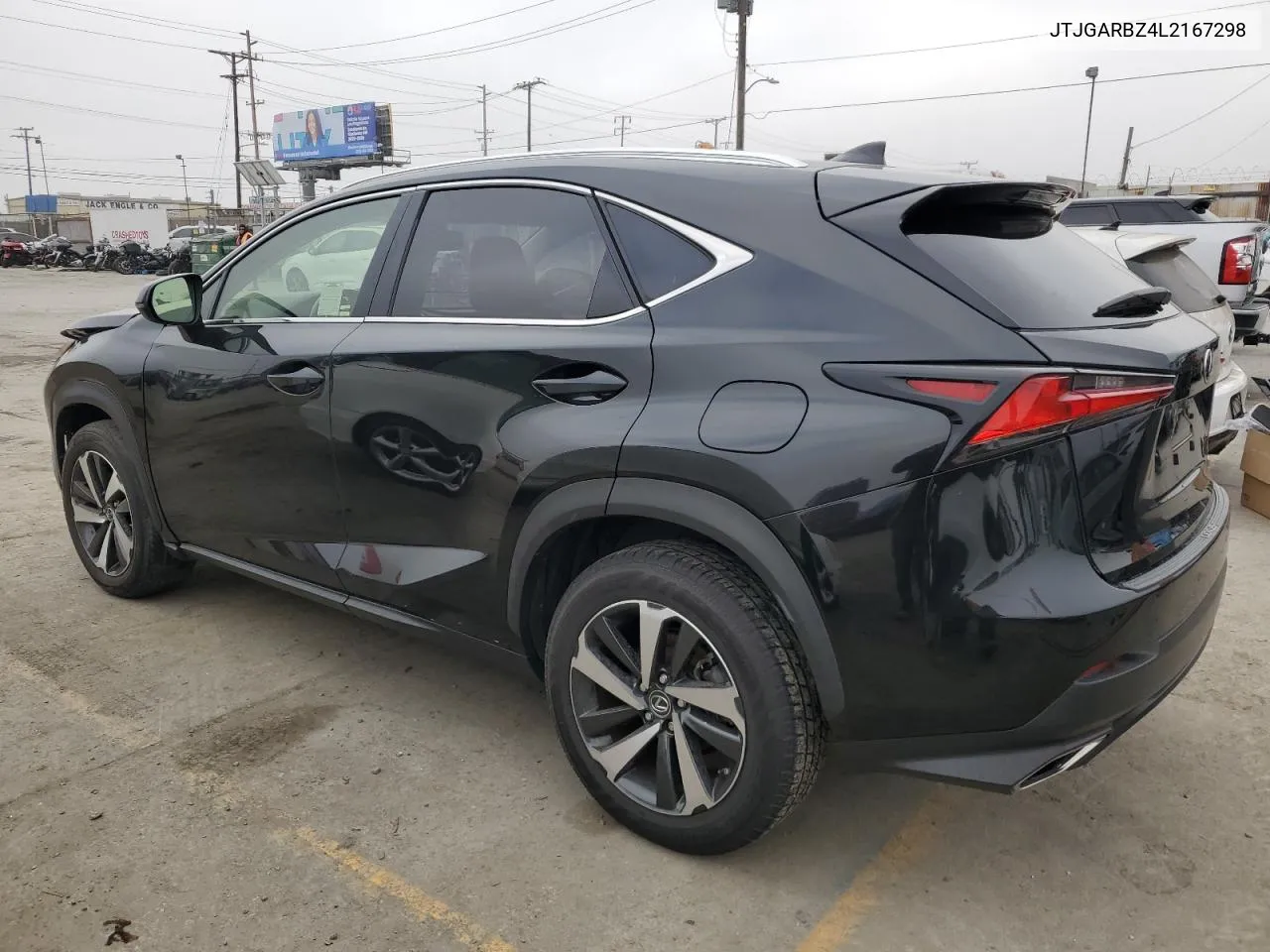 2020 Lexus Nx 300 VIN: JTJGARBZ4L2167298 Lot: 75551834