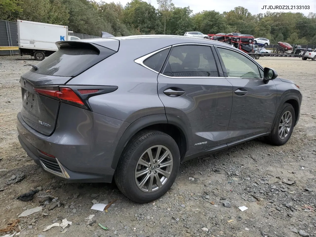 2020 Lexus Nx 300H VIN: JTJDJRDZ2L2133103 Lot: 75586054