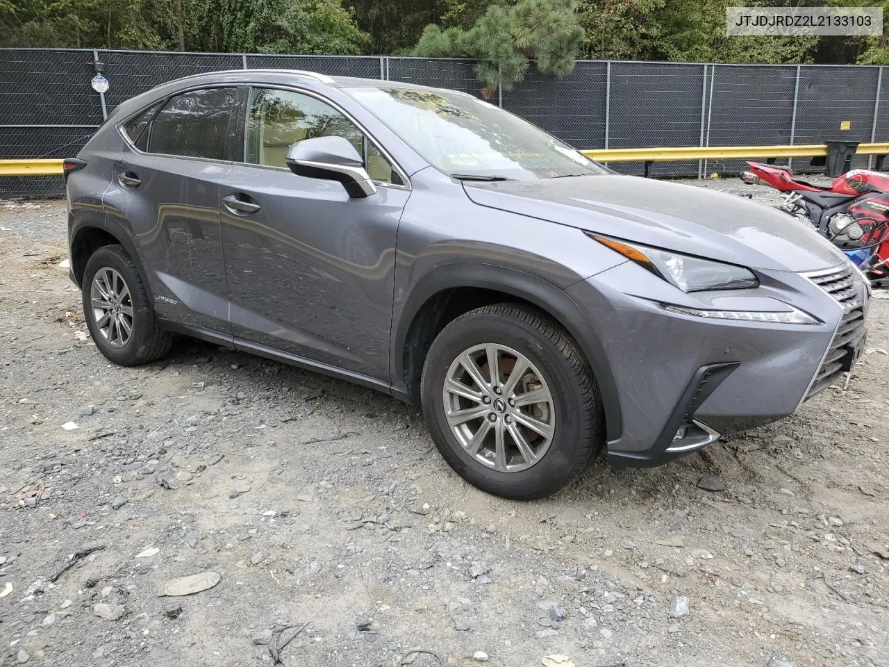 2020 Lexus Nx 300H VIN: JTJDJRDZ2L2133103 Lot: 75586054