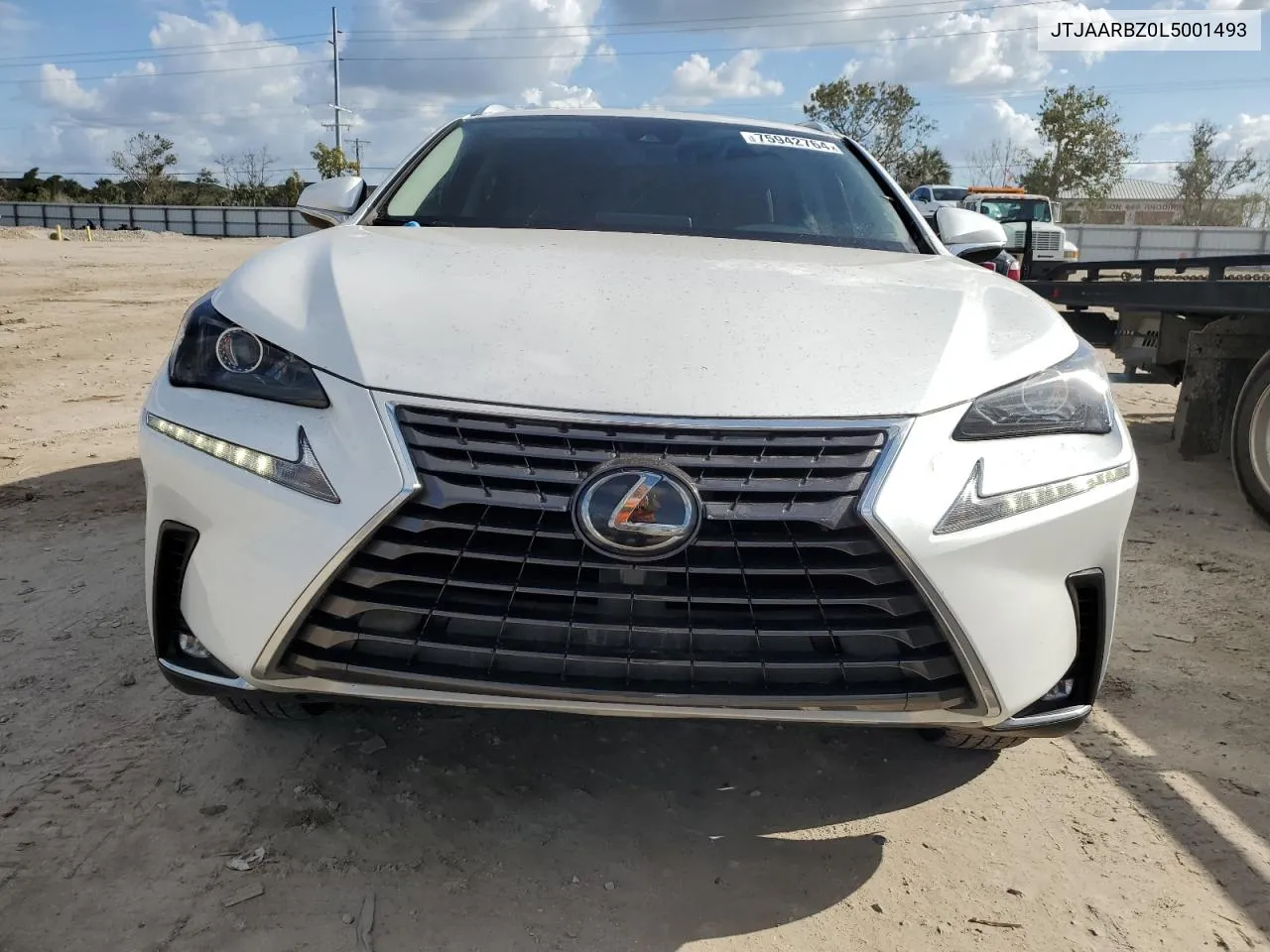 2020 Lexus Nx 300 Base VIN: JTJAARBZ0L5001493 Lot: 75942764