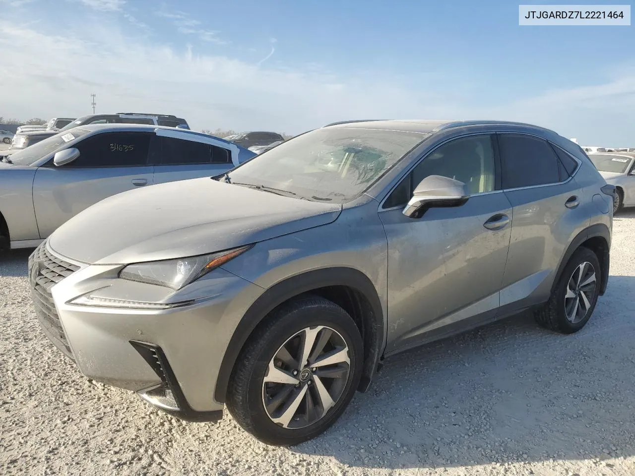 2020 Lexus Nx 300 VIN: JTJGARDZ7L2221464 Lot: 76101384