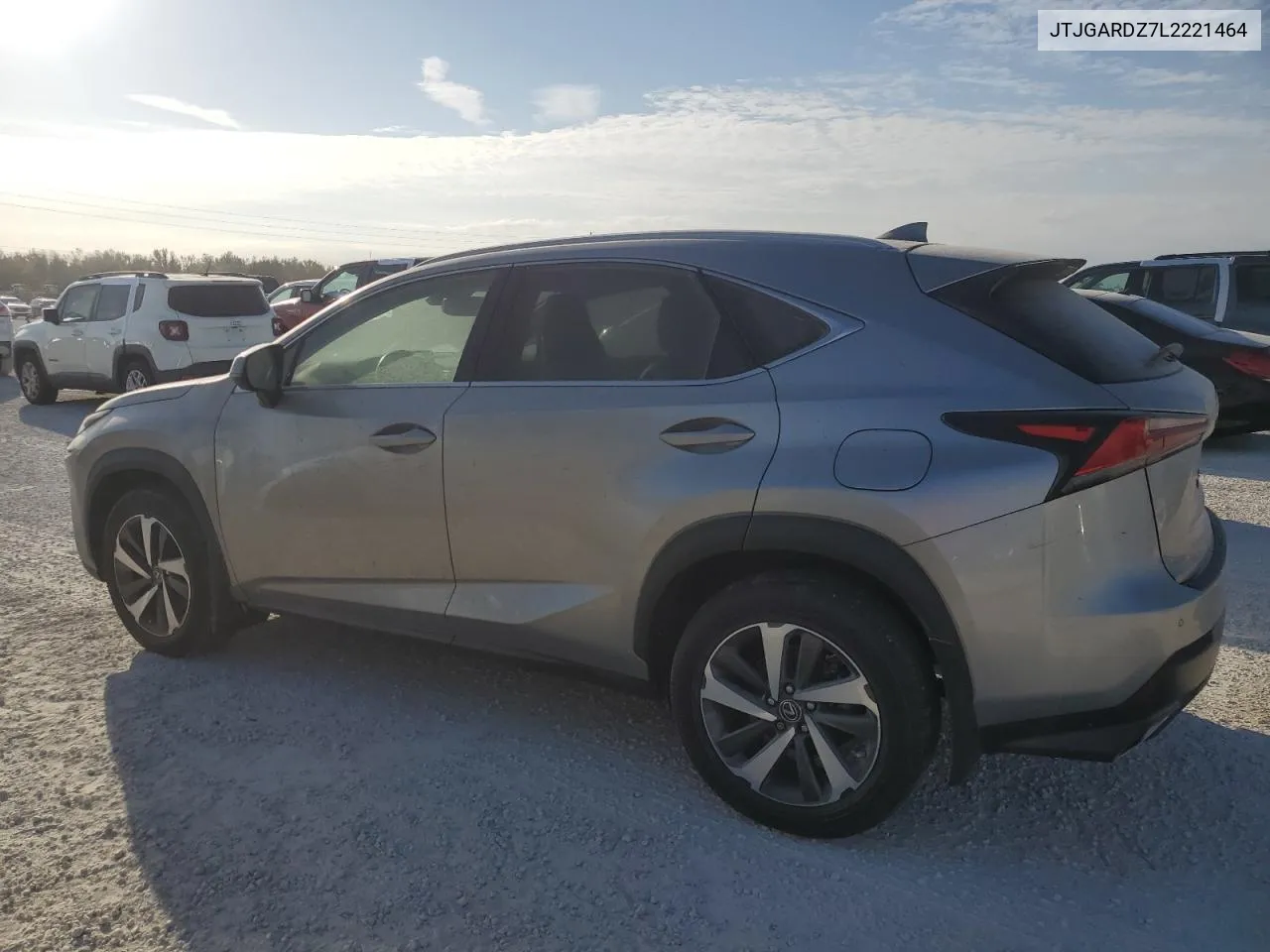 2020 Lexus Nx 300 VIN: JTJGARDZ7L2221464 Lot: 76101384