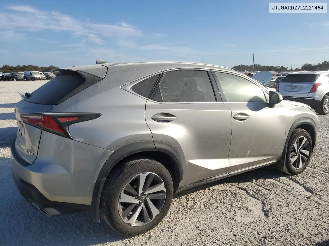 2020 Lexus Nx 300 VIN: JTJGARDZ7L2221464 Lot: 76101384