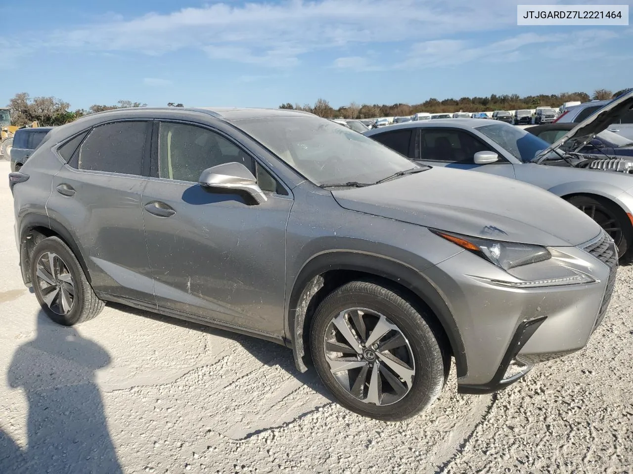 2020 Lexus Nx 300 VIN: JTJGARDZ7L2221464 Lot: 76101384