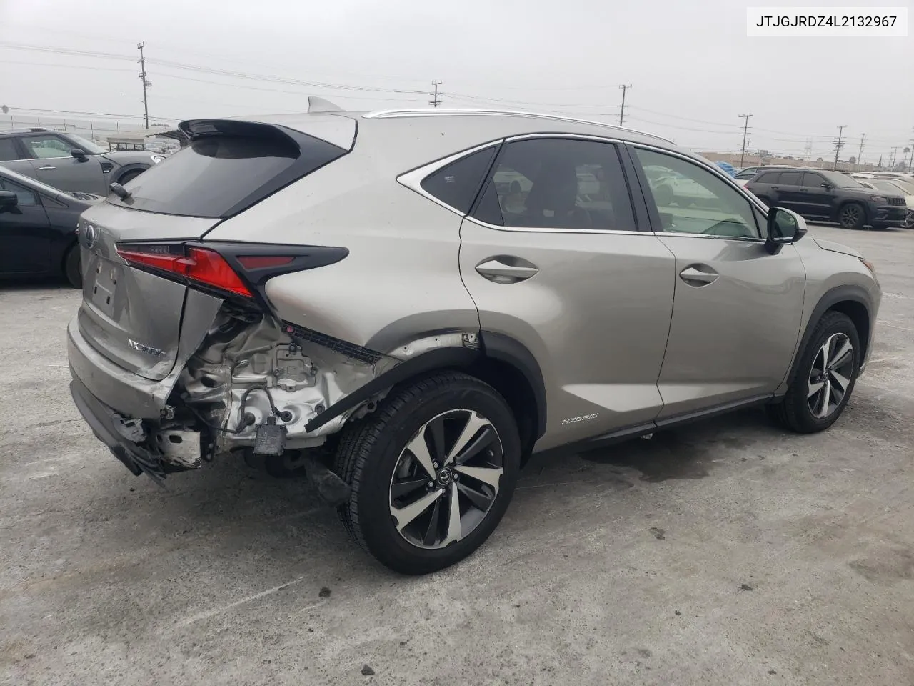 2020 Lexus Nx 300H VIN: JTJGJRDZ4L2132967 Lot: 76173554