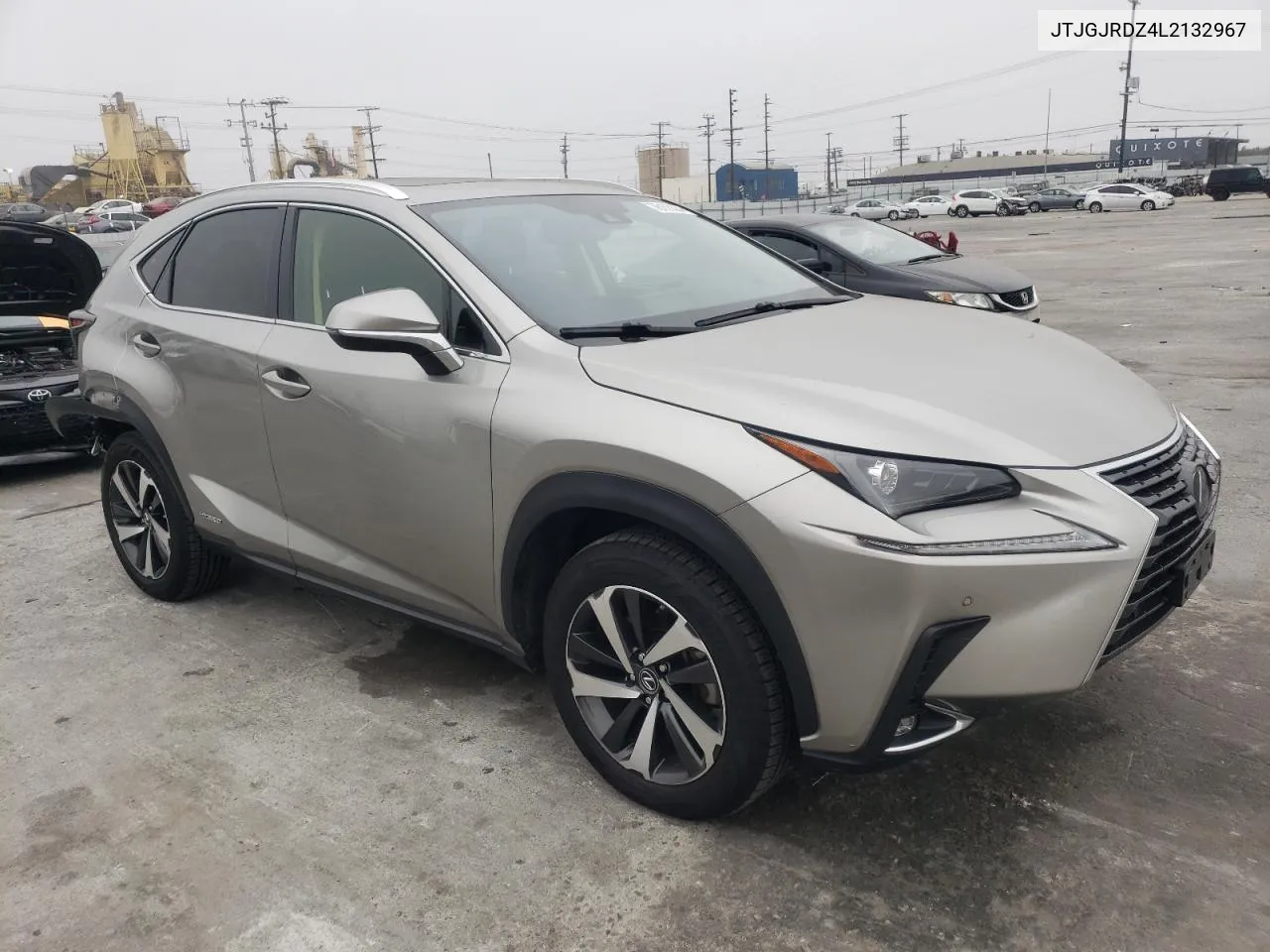 2020 Lexus Nx 300H VIN: JTJGJRDZ4L2132967 Lot: 76173554