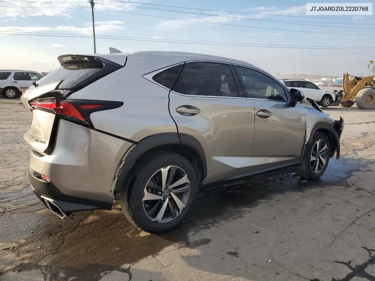 2020 Lexus Nx 300 VIN: JTJGARDZ0L2220768 Lot: 78071024