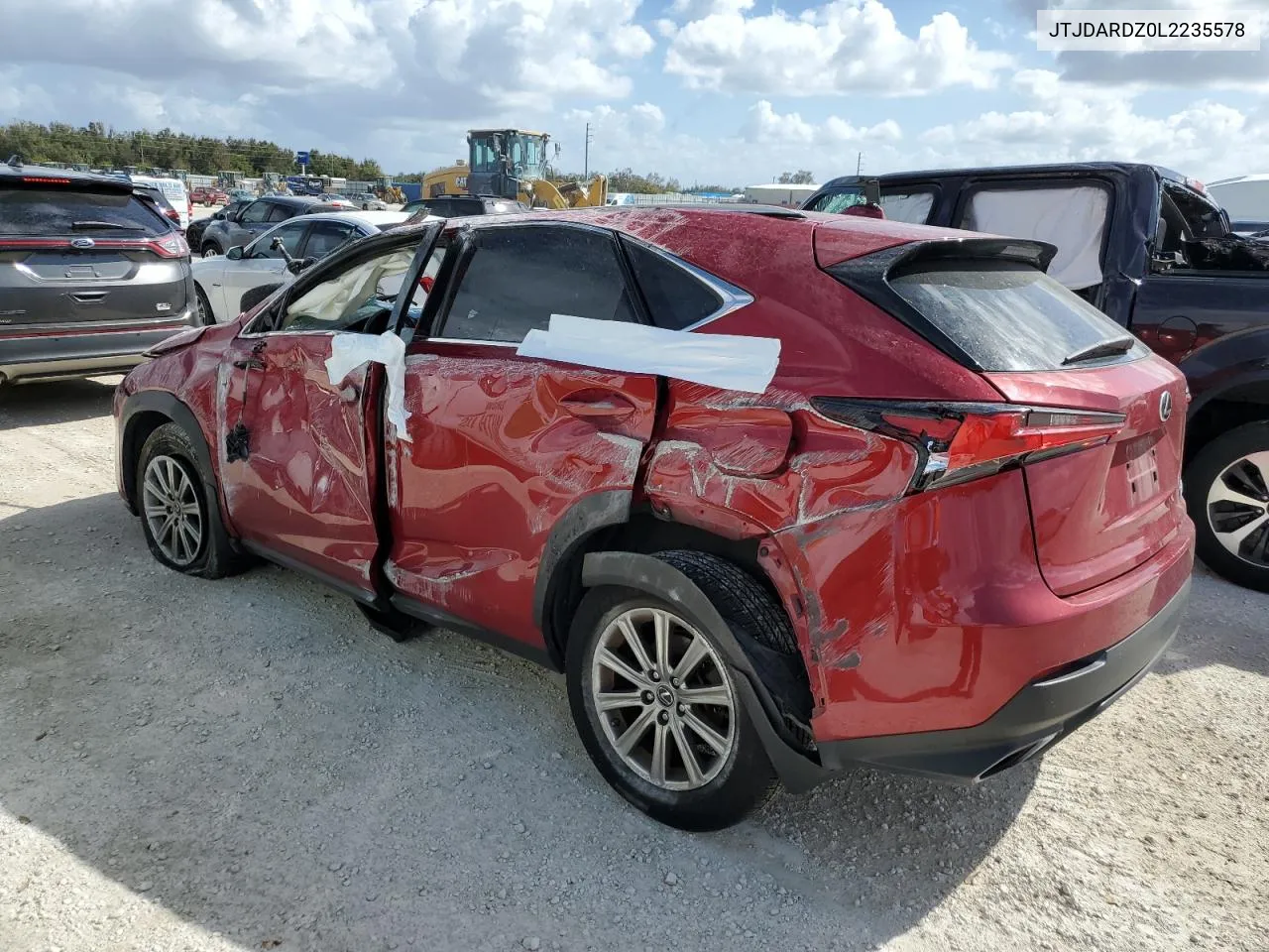 2020 Lexus Nx 300 VIN: JTJDARDZ0L2235578 Lot: 78435304