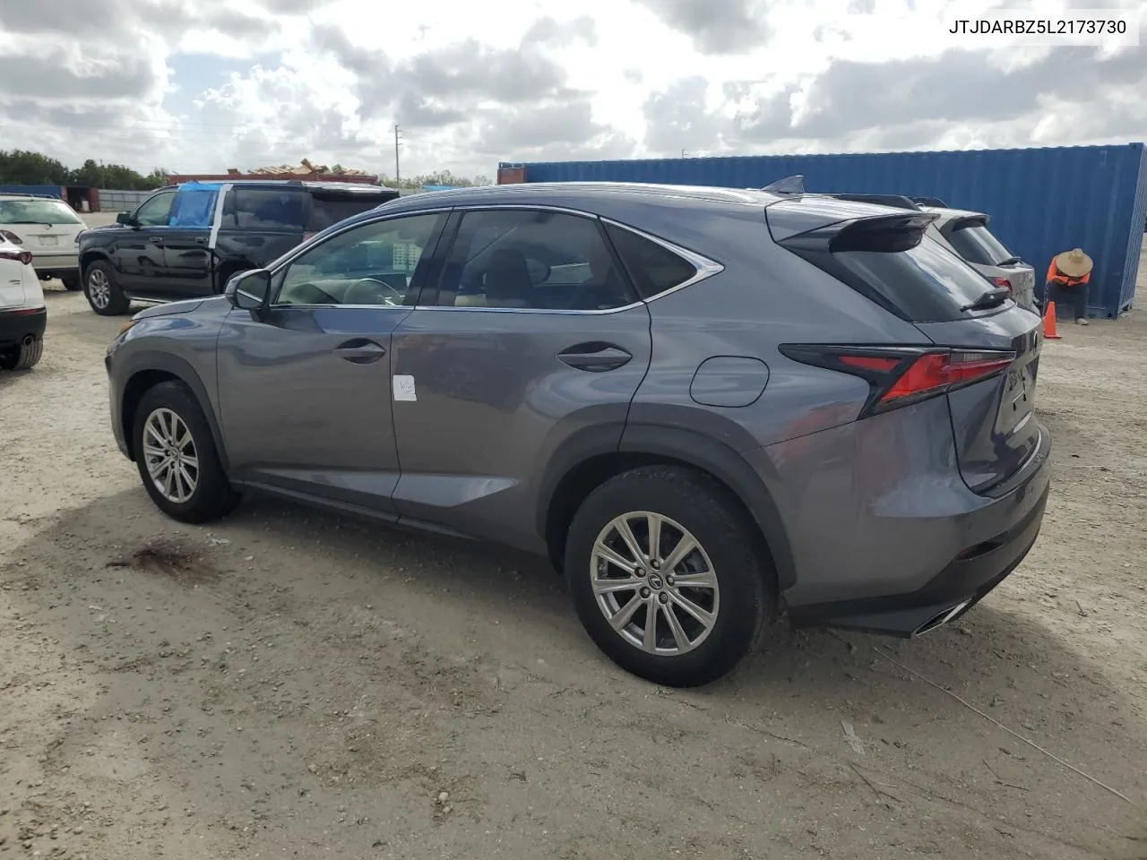 2020 Lexus Nx 300 VIN: JTJDARBZ5L2173730 Lot: 79799094