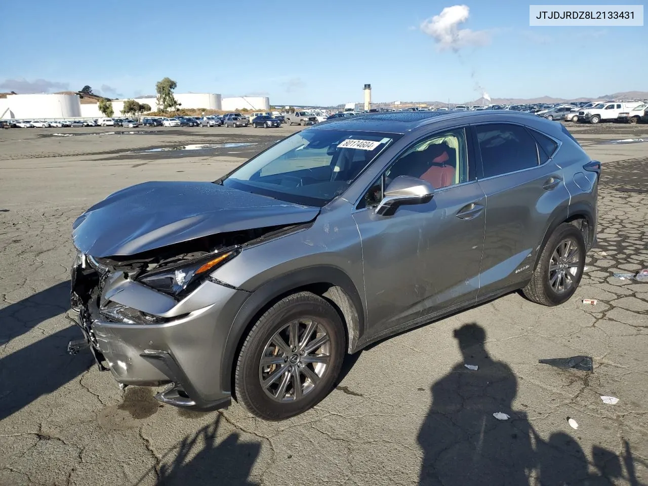 JTJDJRDZ8L2133431 2020 Lexus Nx 300H