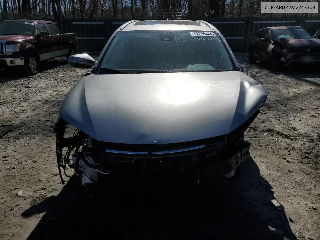 2021 Lexus Nx 300 Base VIN: JTJGARDZ2M2247309 Lot: 52209444